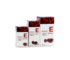 Vitamin E Đỏ 275mg của Nga mẫu mới
